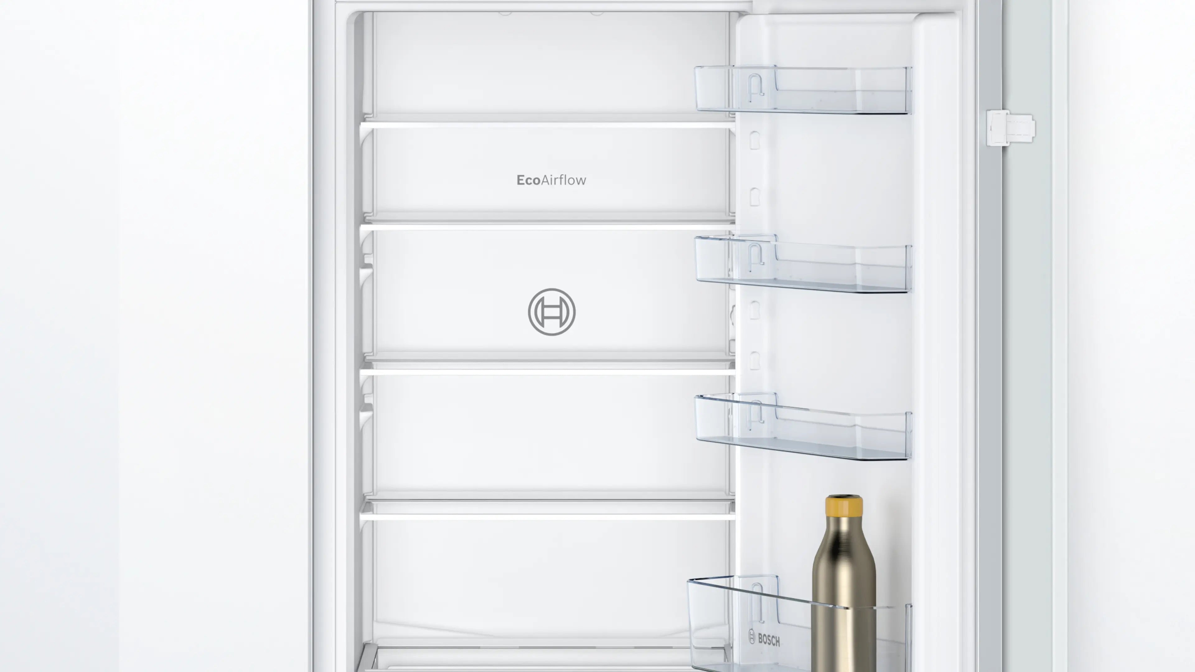 Bosch Series 2 Built-in fridge-freezer with freezer at bottom 177.2 x 54.1 cm - KIV87NSE0G