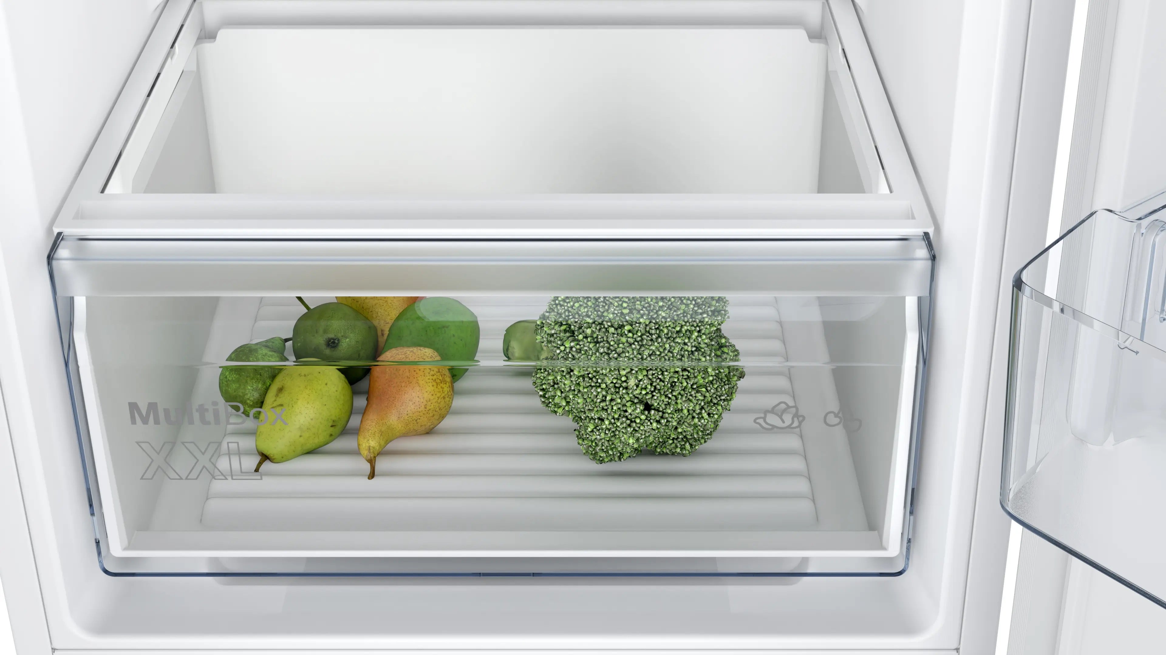 Bosch Series 2 Built-in fridge-freezer with freezer at bottom 177.2 x 54.1 cm - KIV87NSE0G