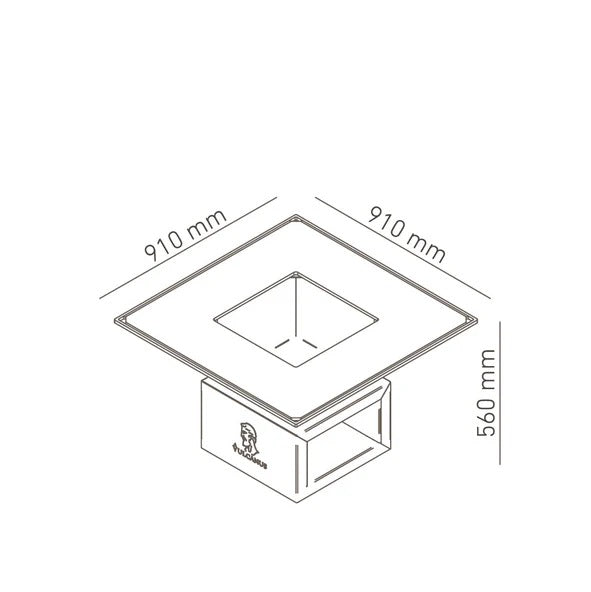 VULCANUS® Grill Pro910 Camp