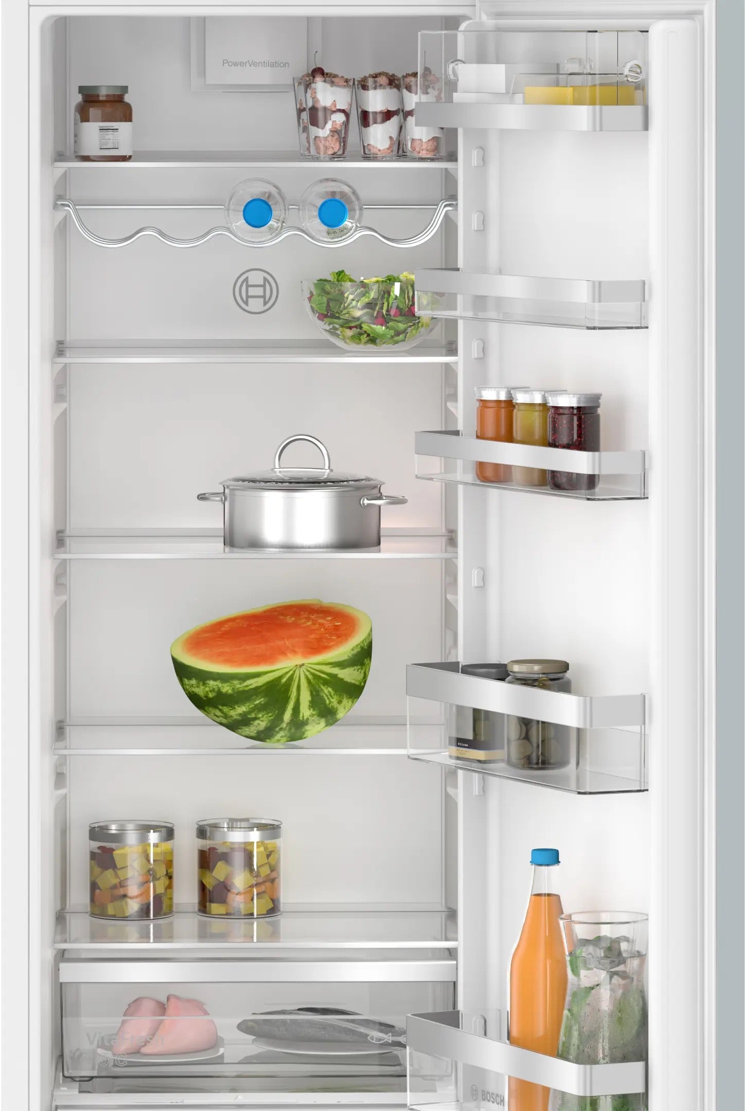 Bosch Series 6 Built-in fridge 177.2 x 55.8 cm soft close - KIR81ADD0G