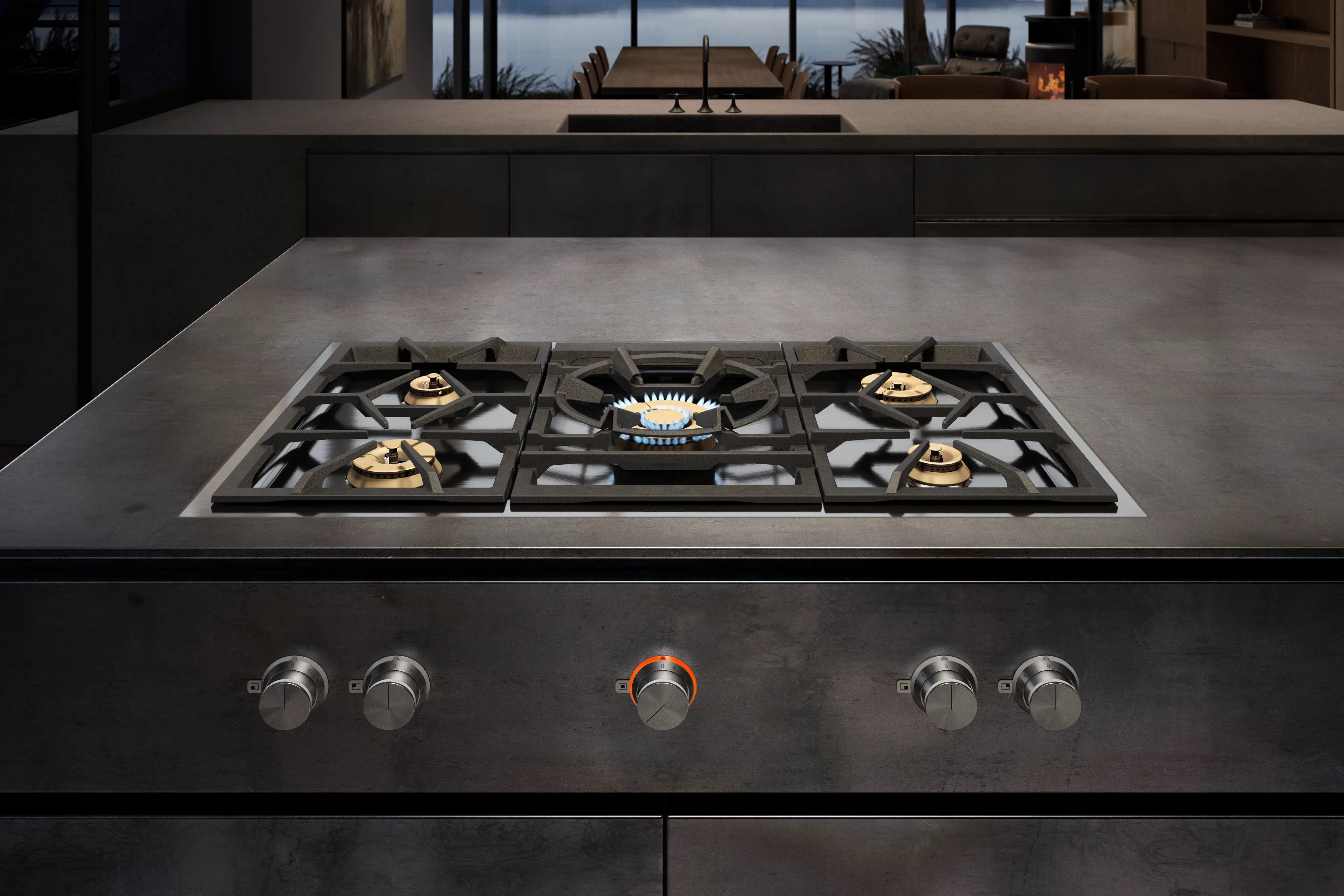 Gaggenau 400 series Vario gas cooktop 90 cm Liquid gas 28-37 mbar