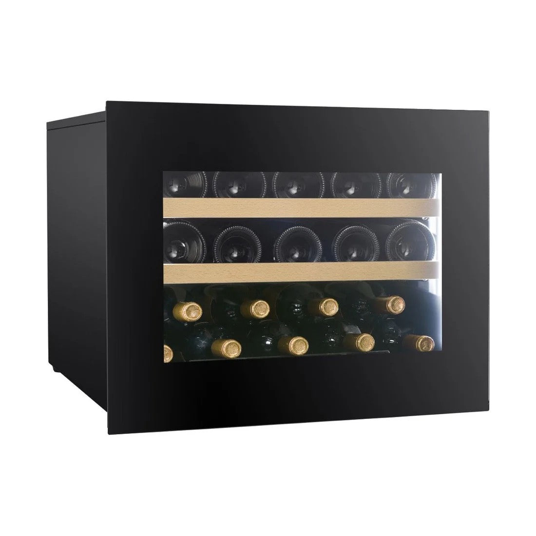 Dunavox Noble 19 Bottle - Handleless Integrated Wine Cooler - DVN-19.50B.TO