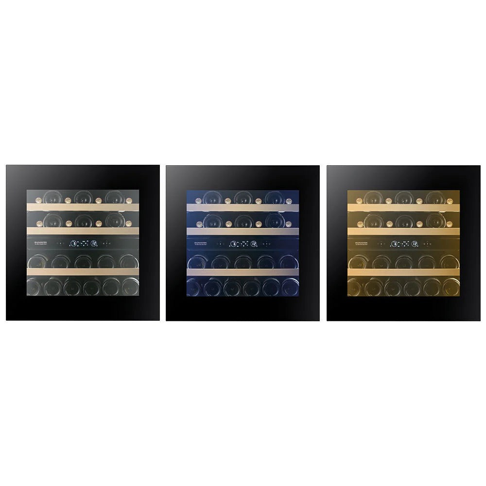 Dunavox Prime-44 - Dual Zone 44 Bottle - Integrated Wine Cooler - DVP-44.120DB