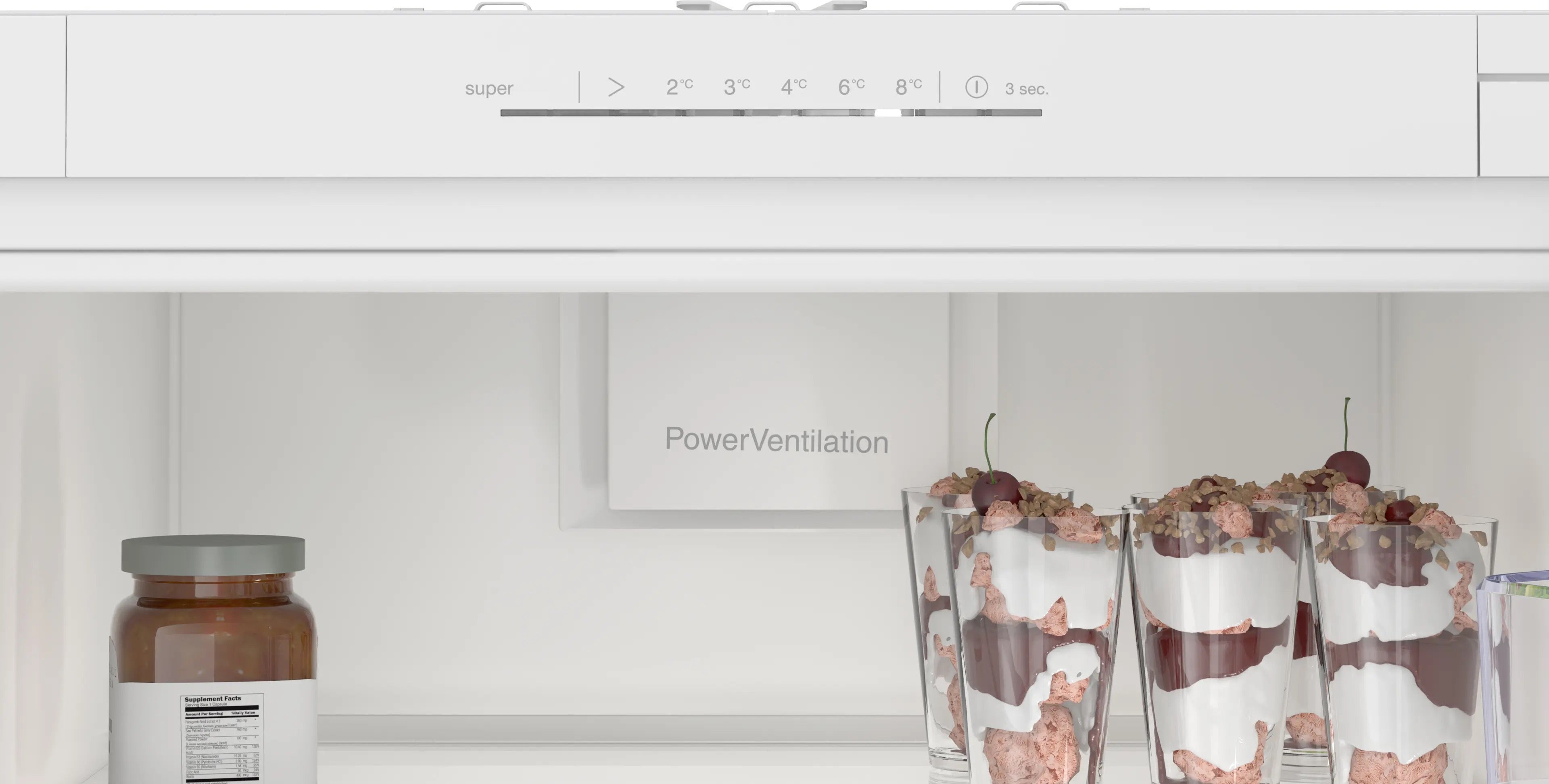 Bosch Series 2 Built-in fridge 177.2 x 54.1 cm - KIR81NSE0G