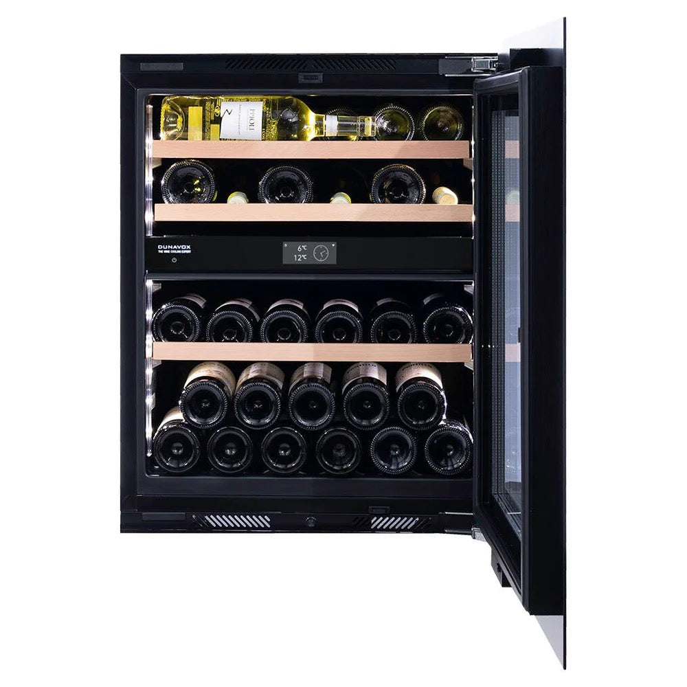Dunavox NOBLE - Dual Zone 33 Bottle - Integrated Wine Cooler - DVN-32.85DB.TO