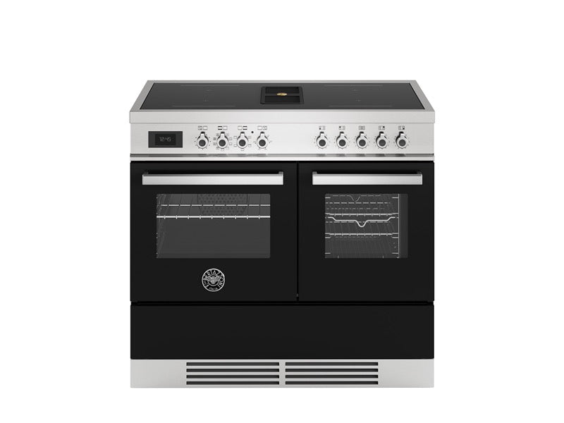 Bertazzoni 100 cm Air-Tec cooker with induction top and integrated hood