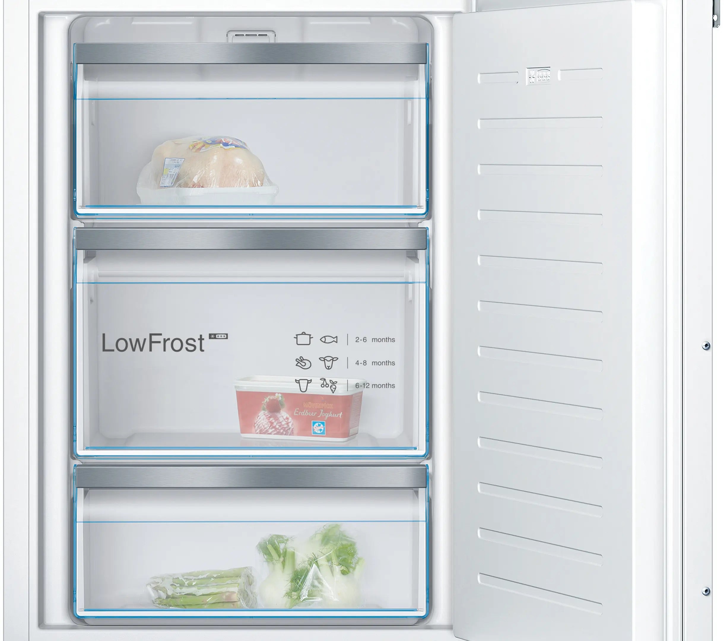 Bosch Built-In Freezer 87.4 x 55.8 cm flat hinge - GIV21AFE0
