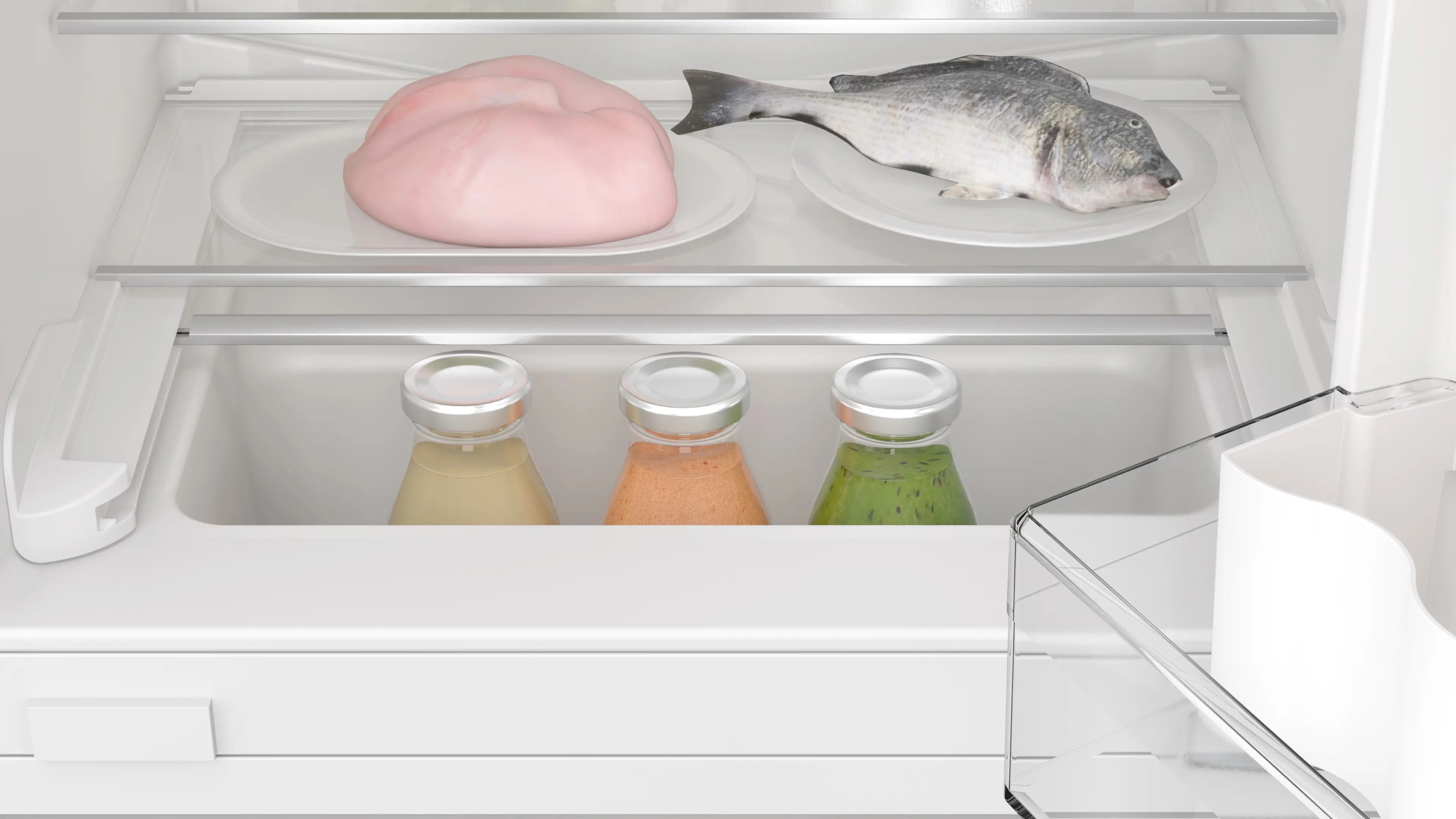 Bosch Series 4 Built-under fridge 82 x 59.8 cm flat hinge - KUR21VFE0G