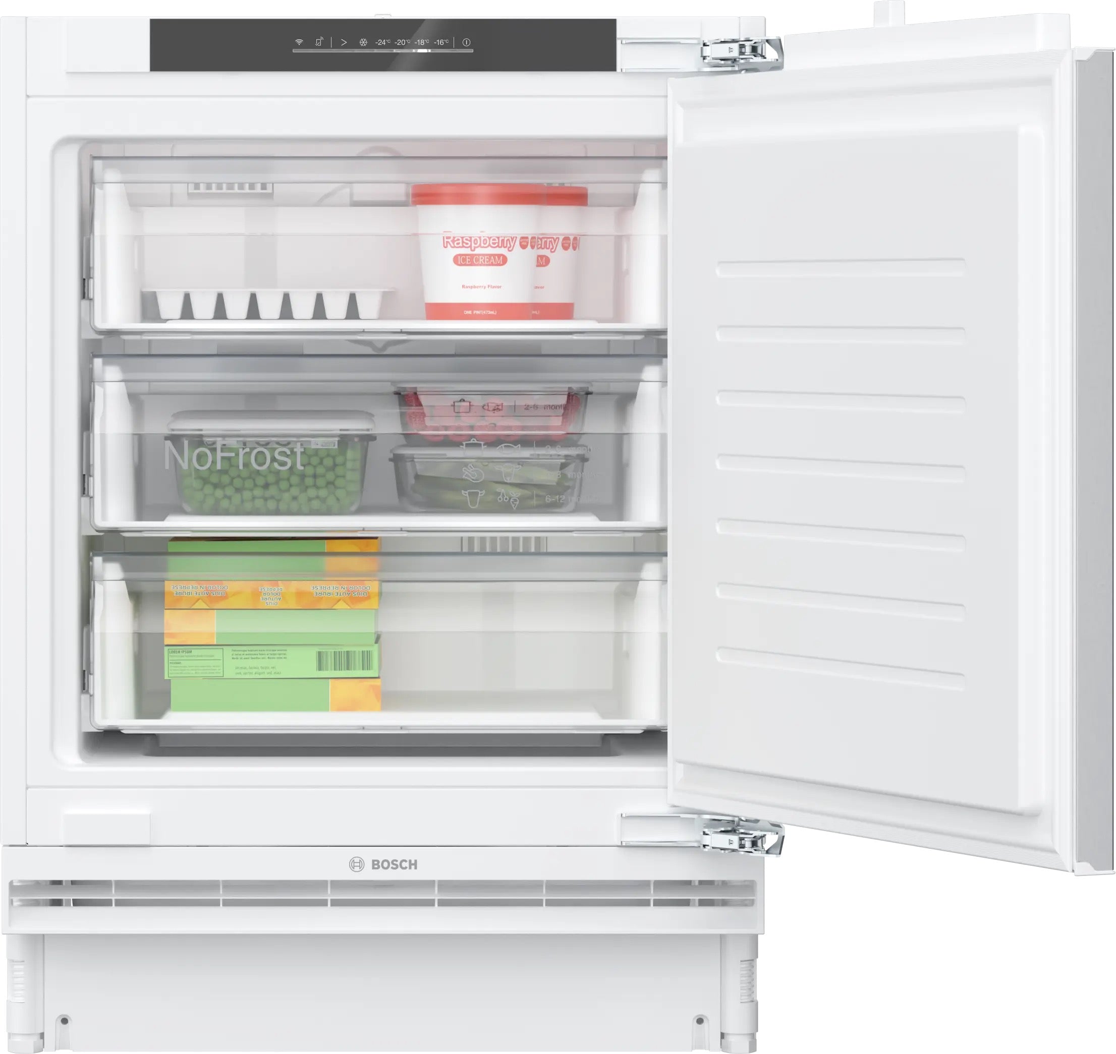 Bosch Series 4 Built-under freezer 82 x 59.8 cm flat hinge - GUN21VFE0G