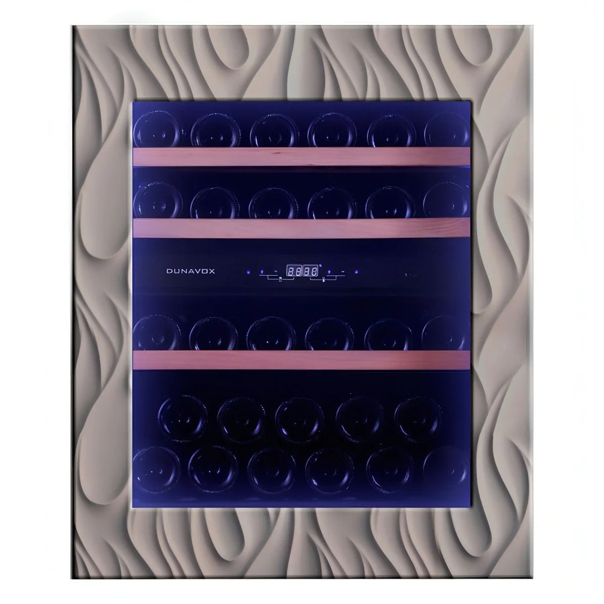 Dunavox NOBLE Dual Zone 33 Bottle - Fully Integrated Wine Cooler - DVN-32.85DOP.TO