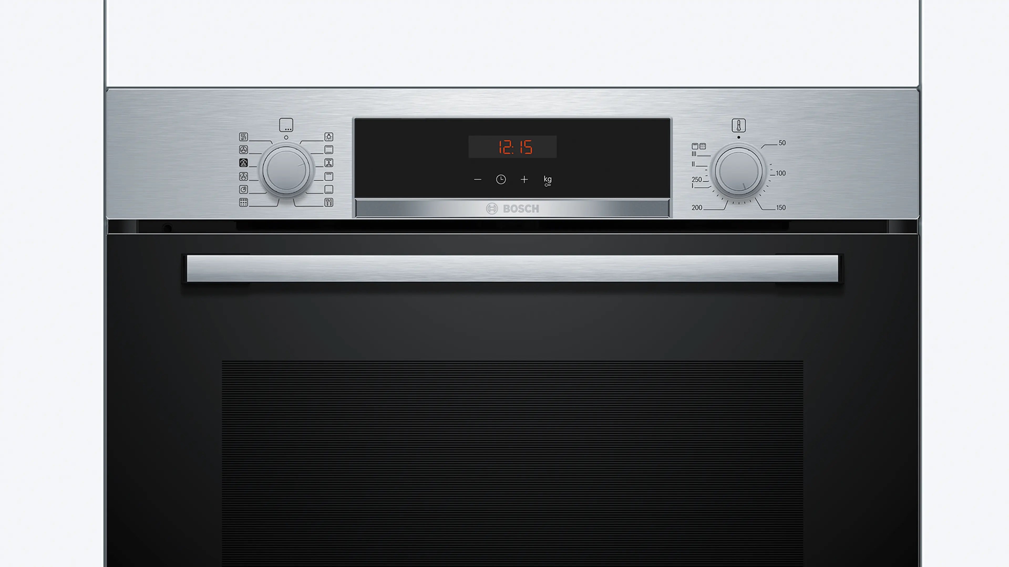 Bosch Series 4 Built-in oven with added steam function 60 x 60 cm Stainless steel - HQA574BS3B