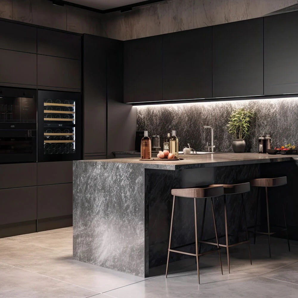 Dunavox Noble - Dual Zone 44 Bottle - Integrated Wine Cooler - DVN-44.120DB.TO