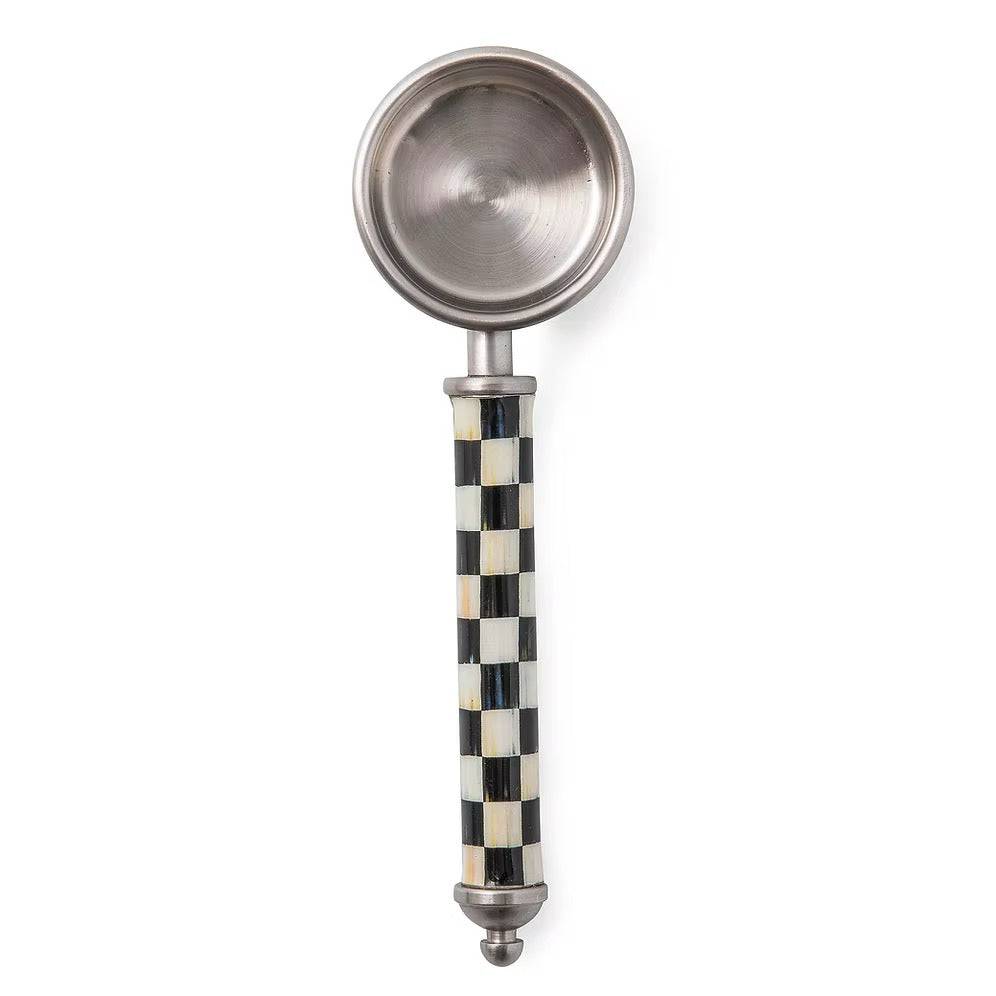 Mackenzie-Childs Courtly Check Supper Club Coffee Scoop