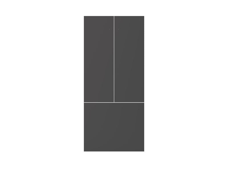 Bertazzoni Carbonio Door Panel for 90cm French Door Refrigerator