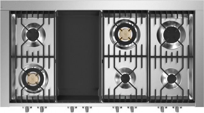 Steel Cucine Genesi 120cm Double Oven Range Cooker - GQ12SF-6M