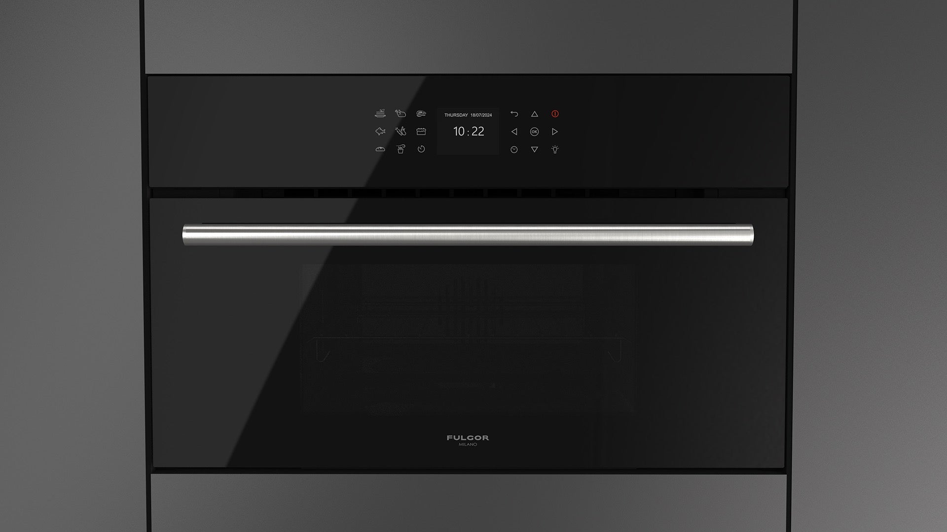 Fulgor Milano Built in Combi Steam Oven 30 - FCSO 310 TEM X / FCSO 310 TEM BK