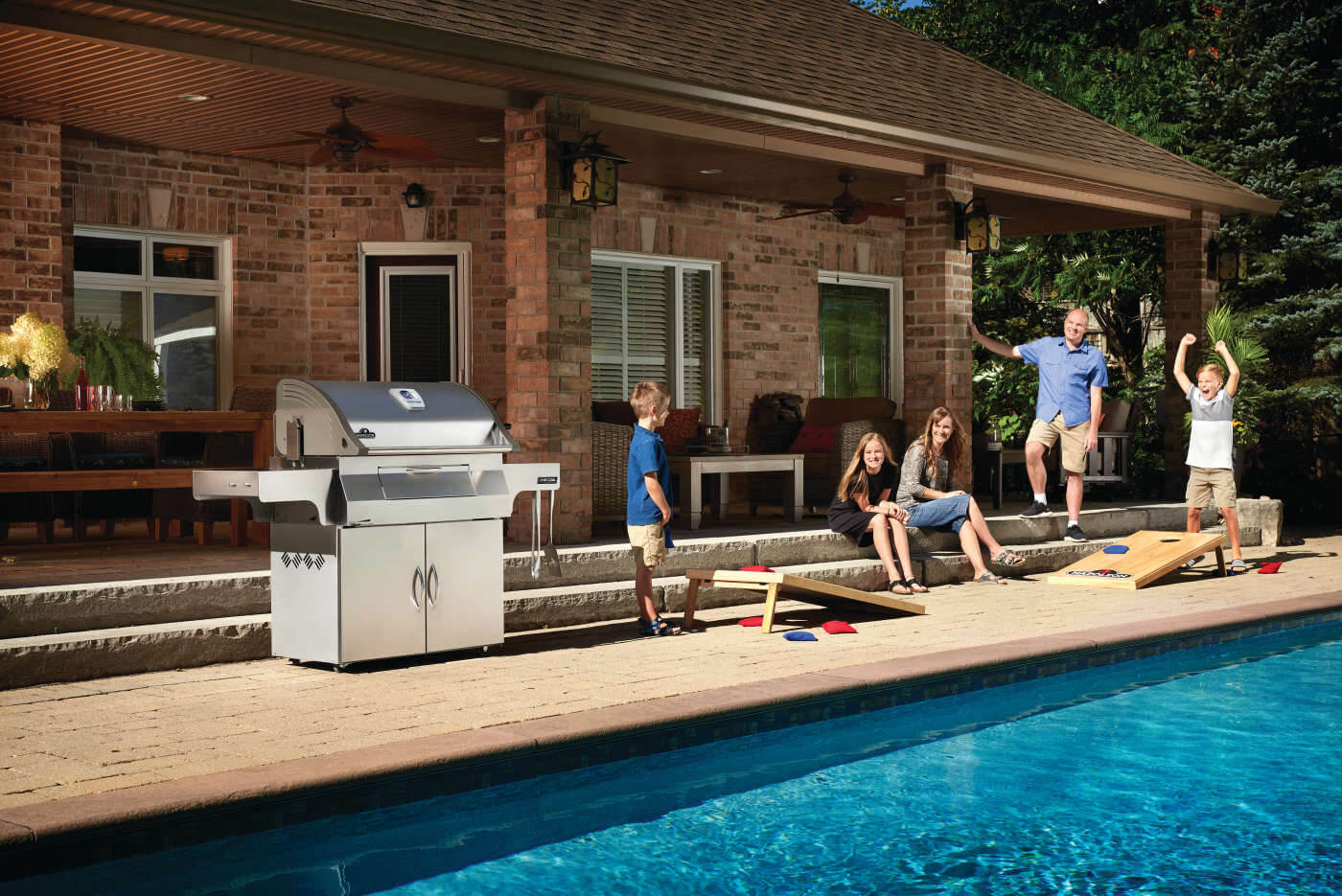 Professional 605 Charcoal Cart | Stainless Steel Charcoal Grill | WAVE™ Cooking Grids | Rotisserie Burner | Outdoor BBQ UK | Caterbitz