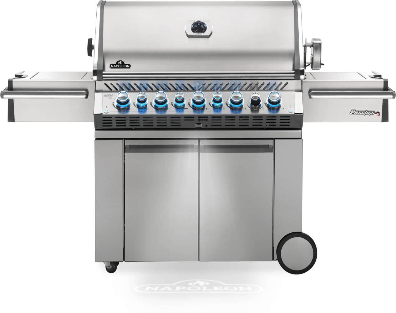 Prestige PRO 665 RSIB Gas Grill | Stainless Steel BBQ | Infrared Side Burner | Infrared Rear Burner | Napoleon Grill UK | Caterbitz
