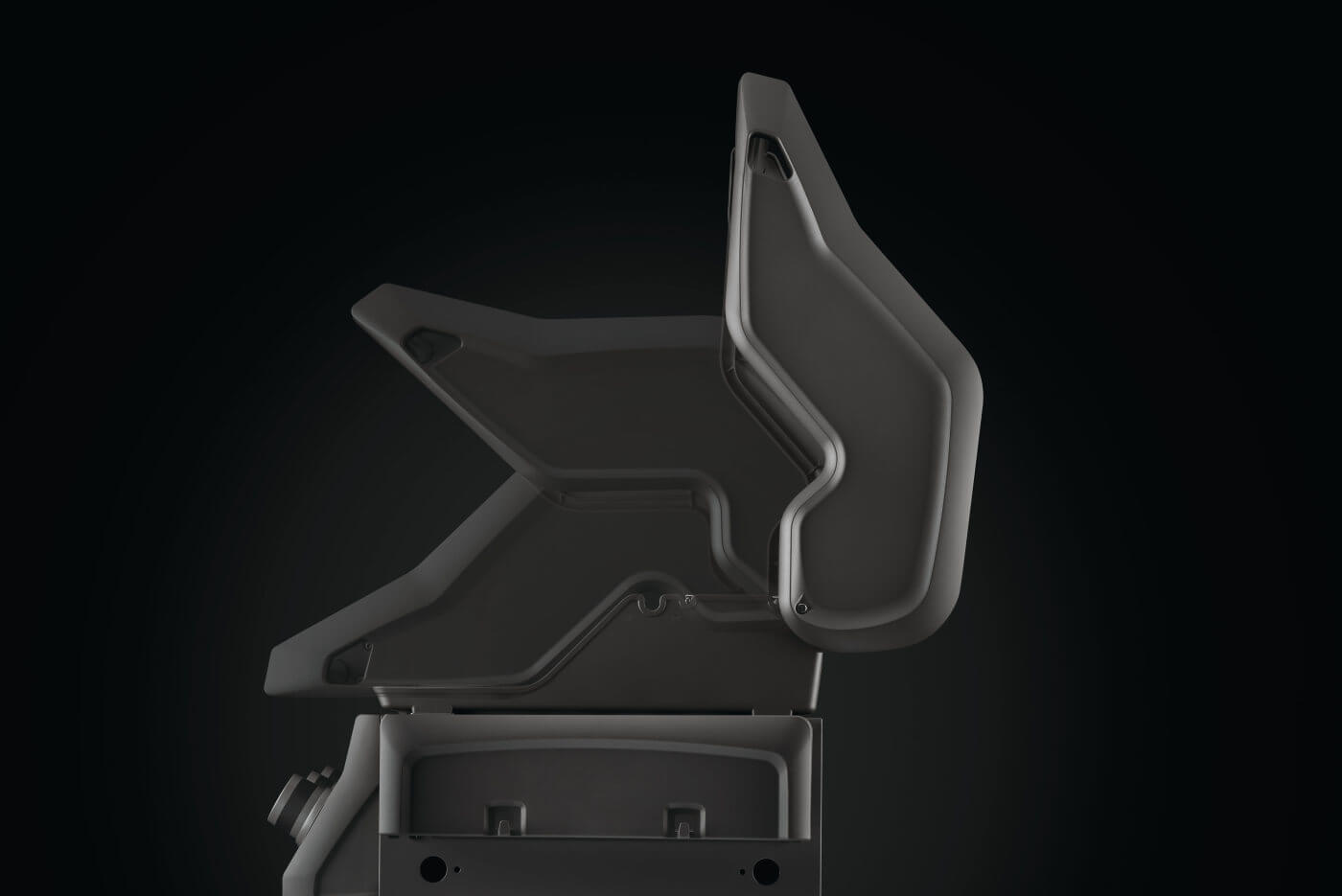 Rogue 525 Gas Grill | 4 Burner Propane BBQ | Black Finish | Cast Iron WAVE Grids | Folding Shelves | Caterbitz UK