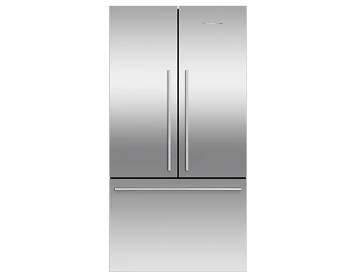 Fisher & Paykel Series 7 RF610ADJX7 Fridge Freezer French Door 900mm, Designer Handle, Stainless Steel - Ice Only