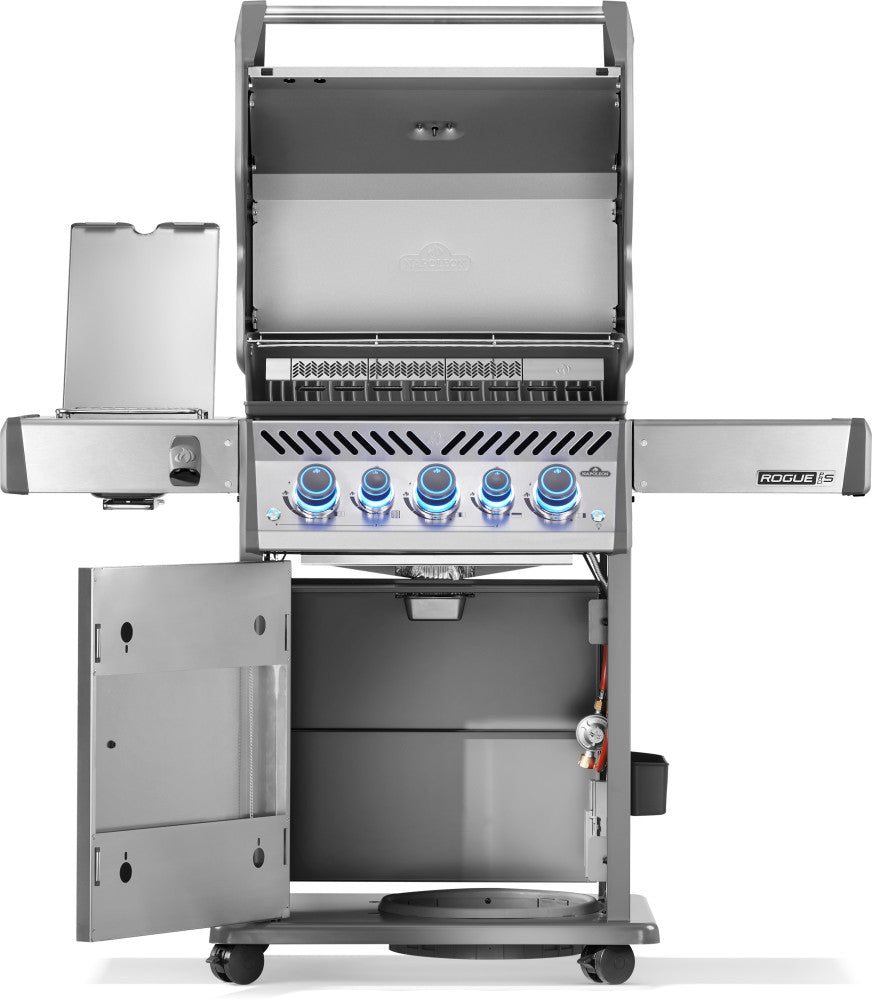 Rogue PRO-S 425 RSIB Gas Grill | Stainless Steel BBQ | Infrared Side Burner | Infrared Rear Burner | WAVE Cooking Grids | Caterbitz UK