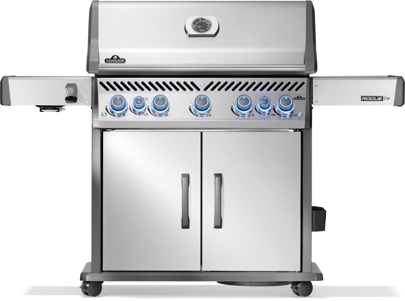 Rogue PRO-S 625 RSIB Gas Grill | Stainless Steel BBQ | Infrared Side Burner | Infrared Rear Rotisserie | WAVE Grids | Caterbitz UK