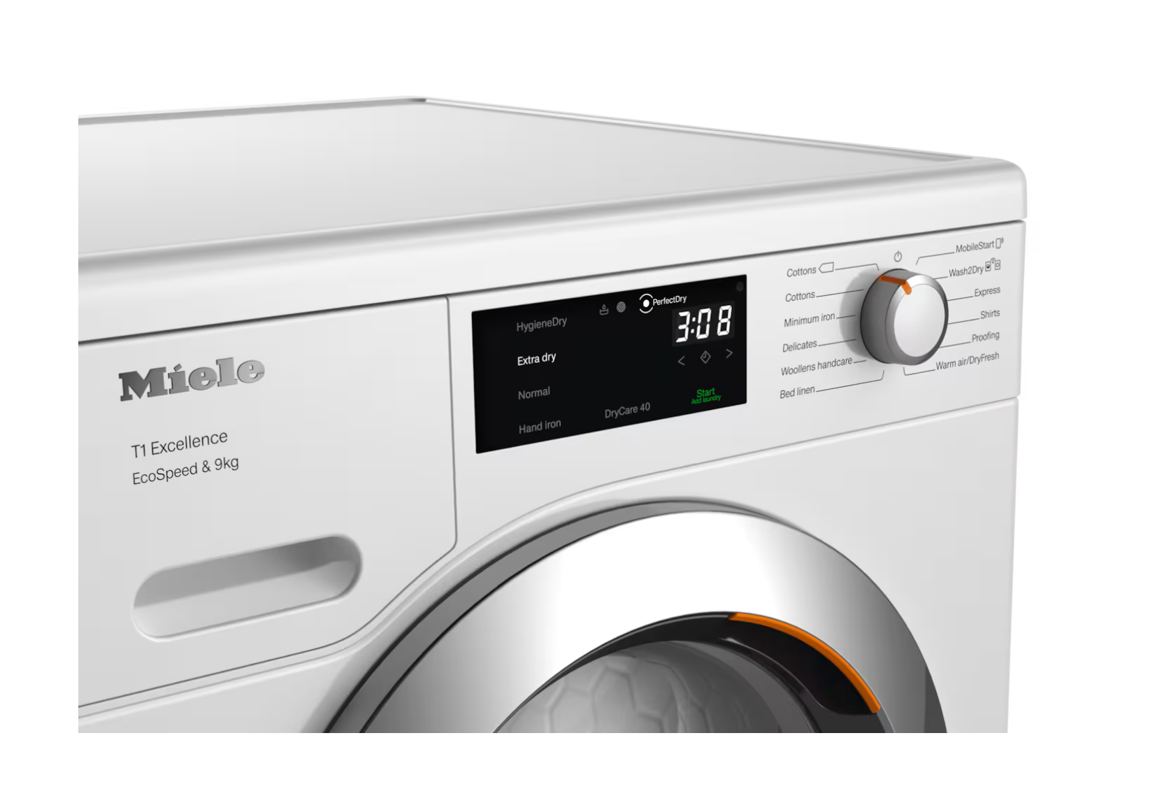 Miele EcoSpeed&9kg Lotus white