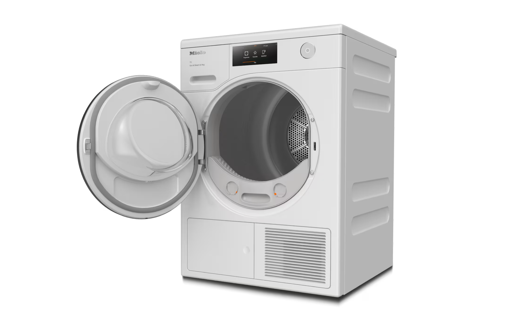 Miele Heat Pump Eco&Steam&9kg Lotus white