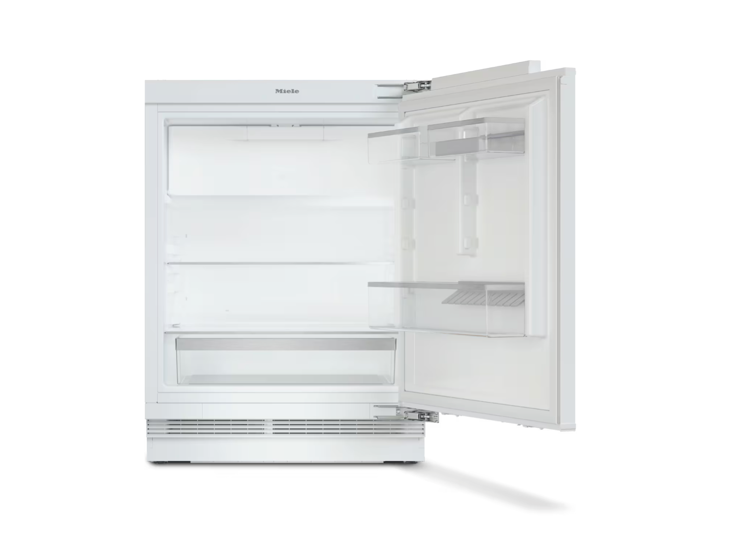 Miele Built-under refrigerator, 82–88 cm niche height Silver KU 7016 D