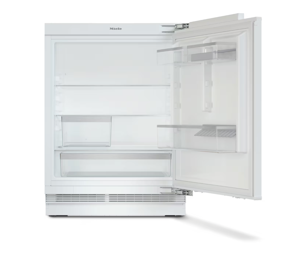 Miele Built-under refrigerator, 82–88 cm niche height Silver KU 7015 D