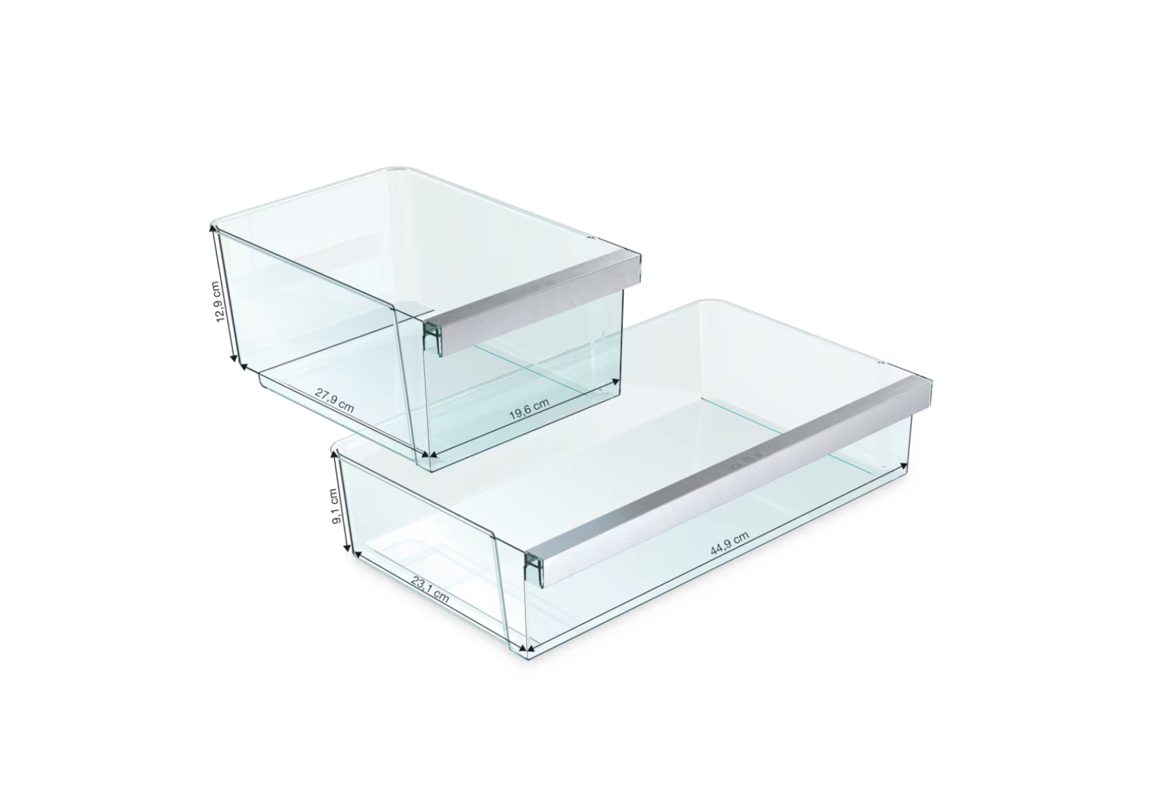 Miele Built-under refrigerator, 82–88 cm niche height Silver KU 7015 D