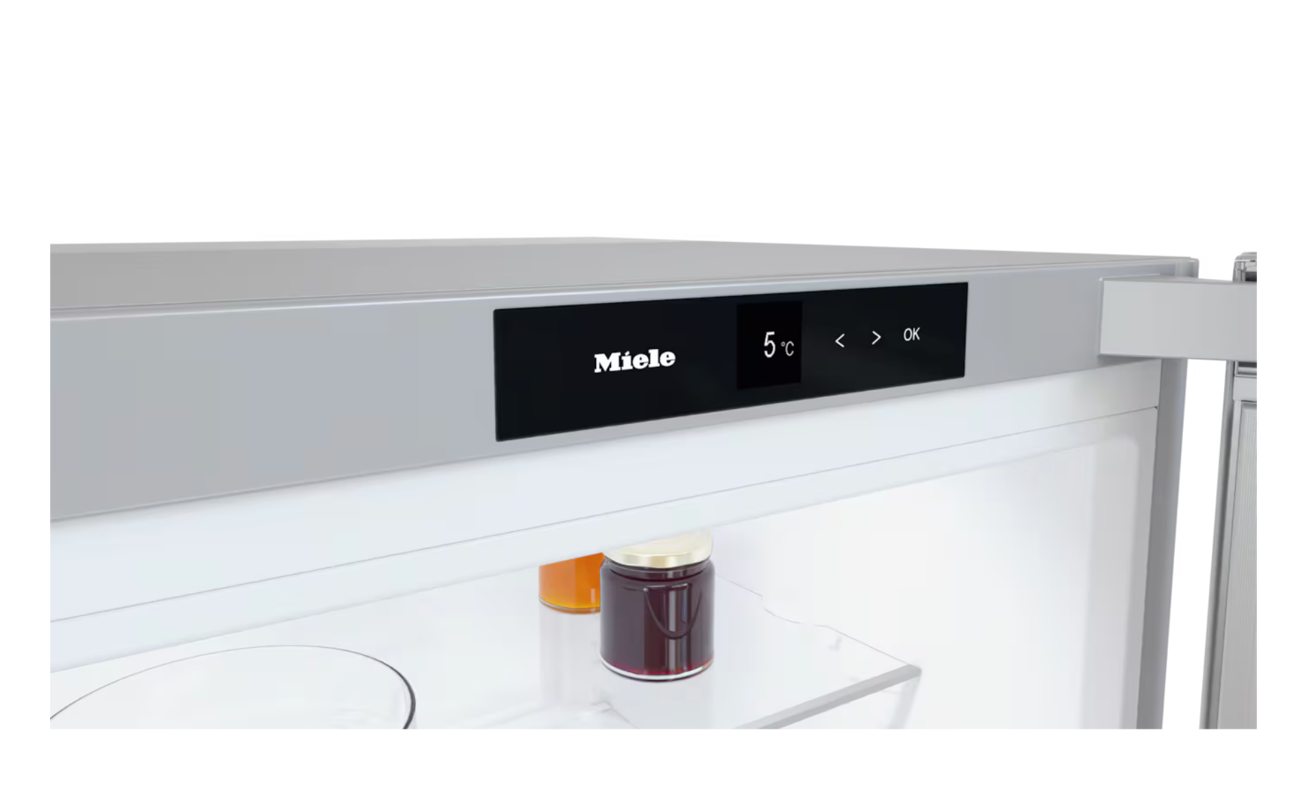 Miele Freestanding Refrigerator Silver & White KS 4383 DD