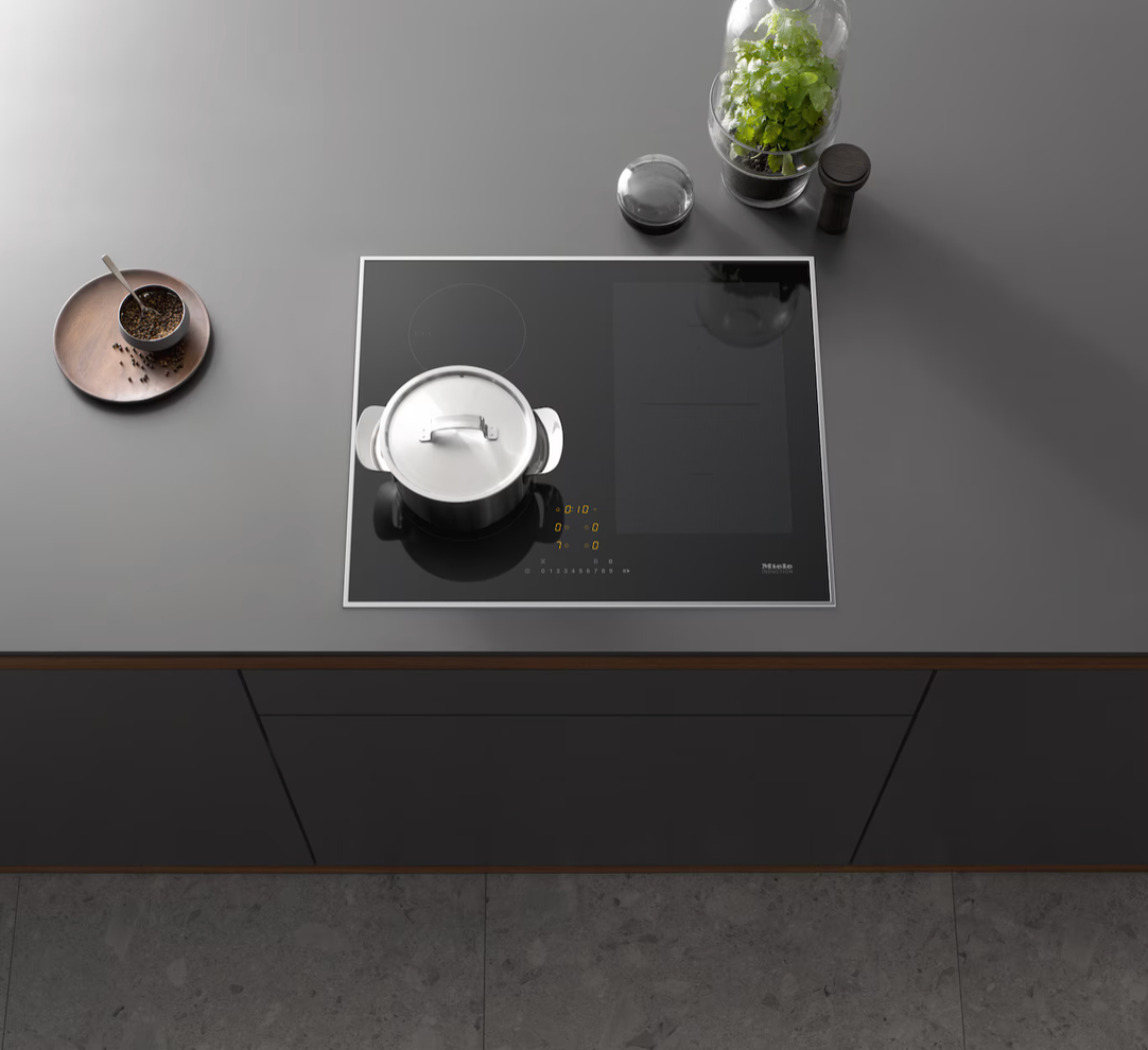 Miele Induction hob with onset controls Gold KM 7464 FR Stainless steel