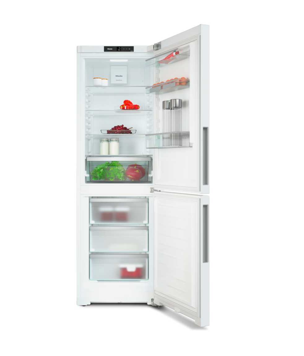Miele Freestanding fridge-freezer Silver KFN 4375 CD White