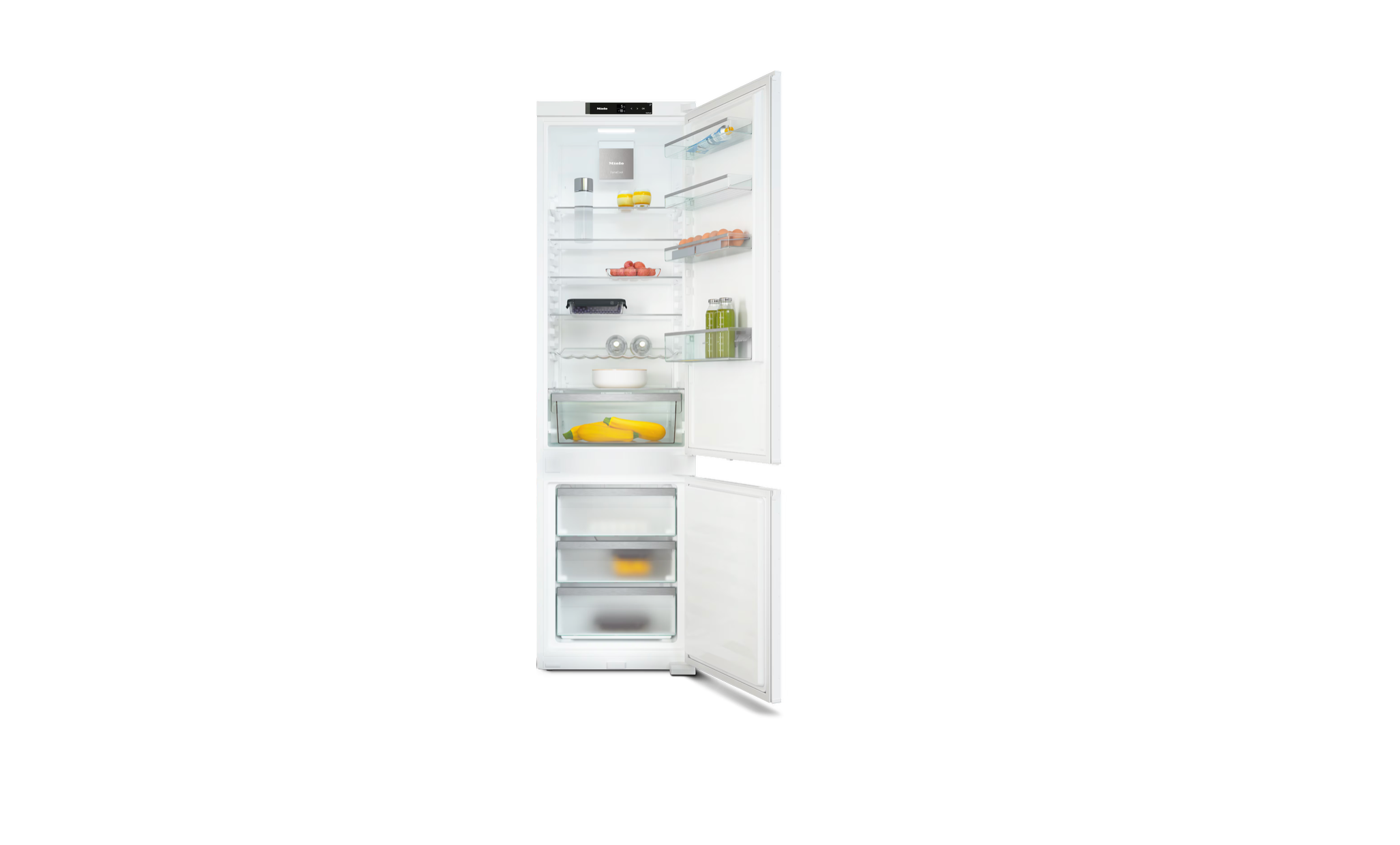 Miele XL built-in fridge-freezer, 194 cm niche height Gold KFN 7833 D