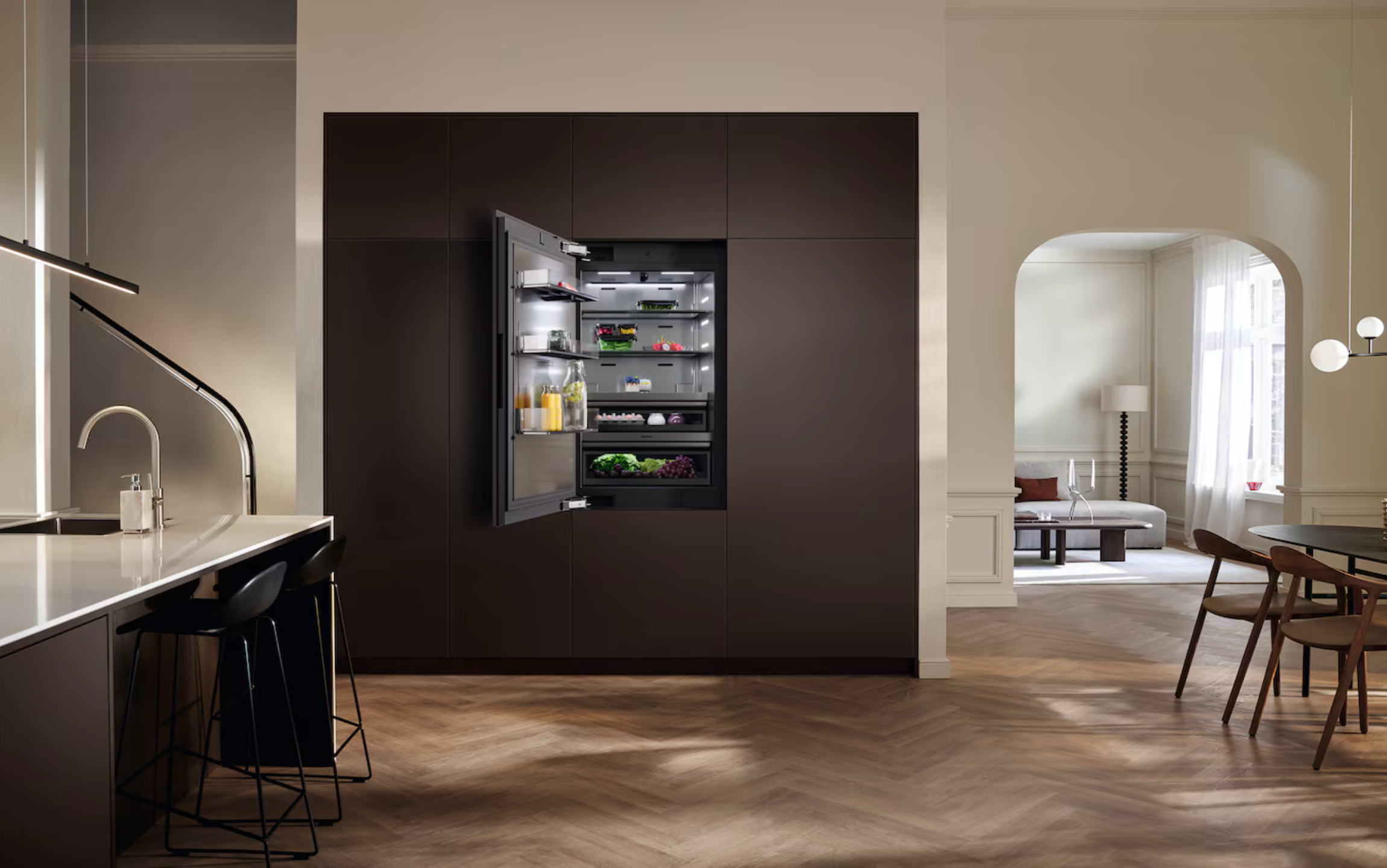 Miele MasterCool fridge-freezer Diamond KFMC 3834