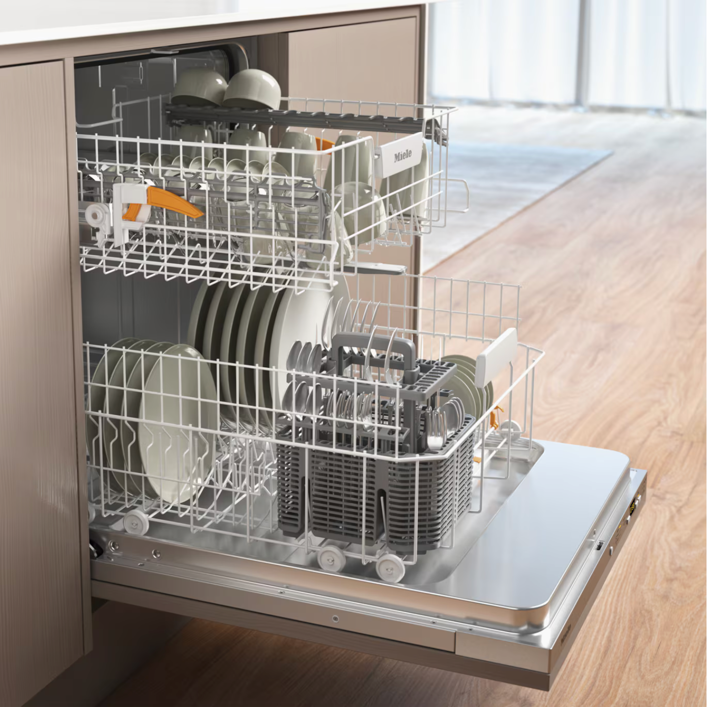 Miele Fully integrated dishwasher Silver G 5651 Vi Active Stainless Steel