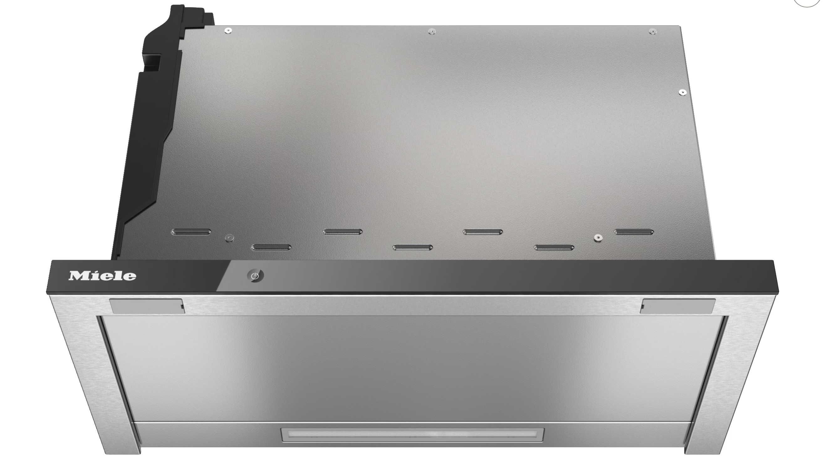 Miele Slimline cooker hood Gold DAS 4630 Obsidian black