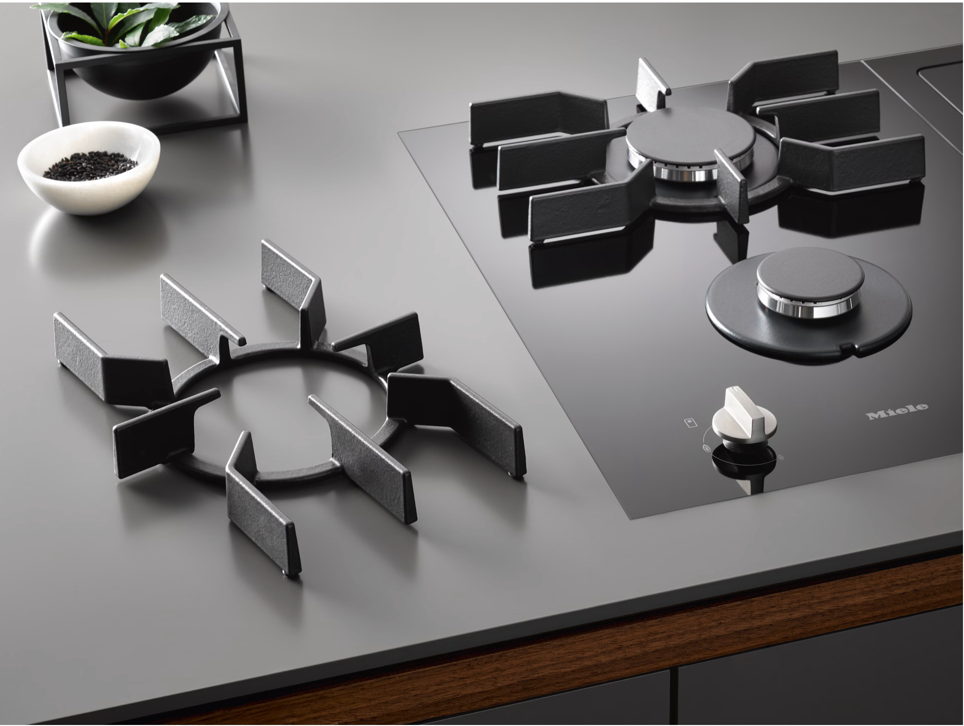 Miele SmartLine element Platinum CS 7102-1 FL Black