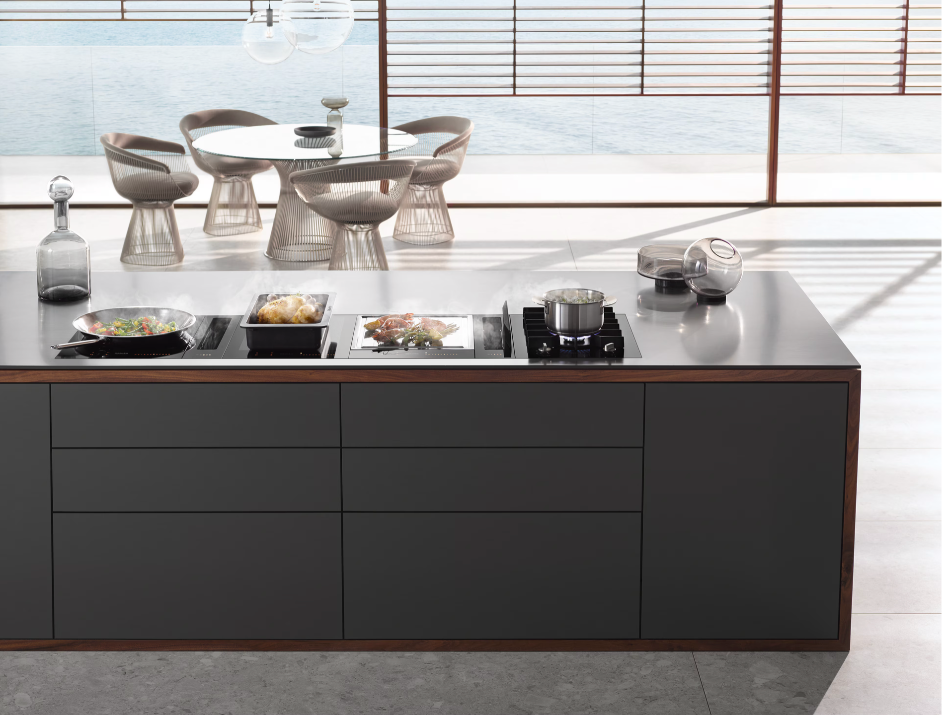 Miele SmartLine element Platinum CS 7102-1 FL Black