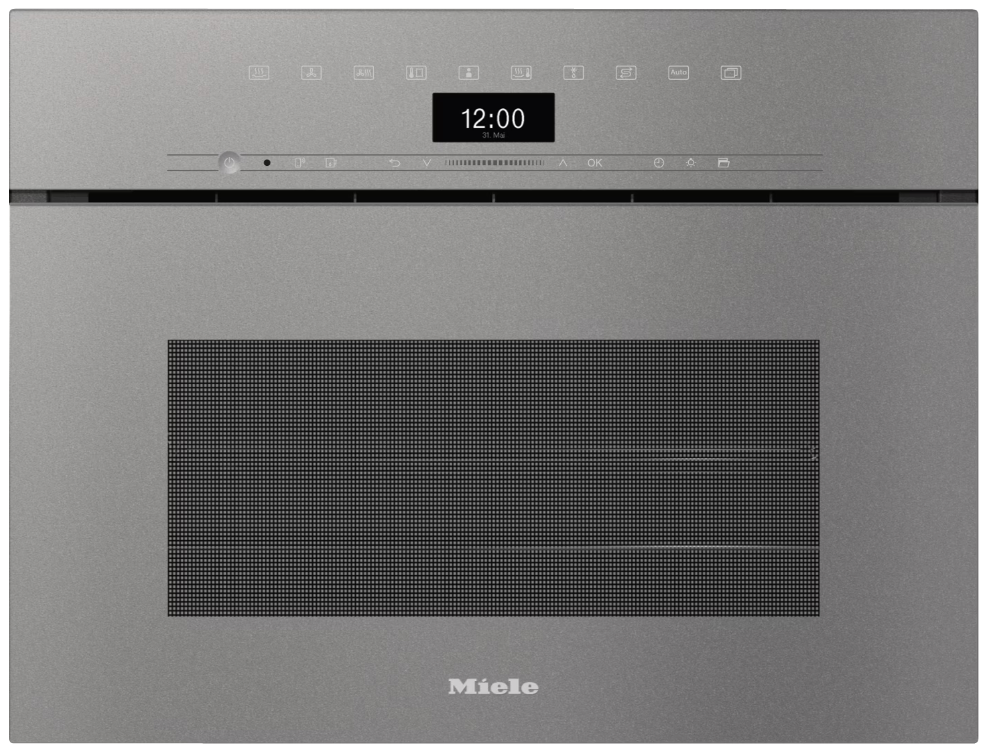 Miele Handleless compact combination steam oven Gold DGC 7440 HCX Pro