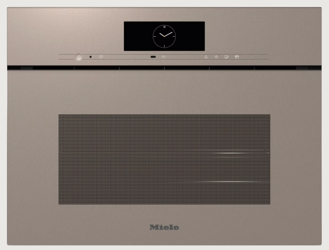 Miele Handleless compact combination steam oven Diamond DGC 7840 HCX Pro