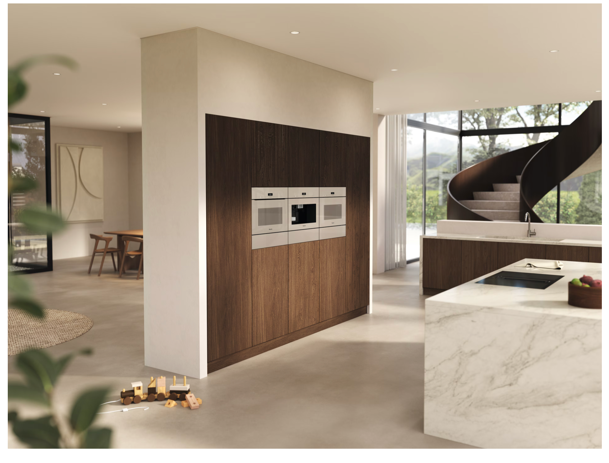 Miele Handleless microwave combination oven H 7440 BMX