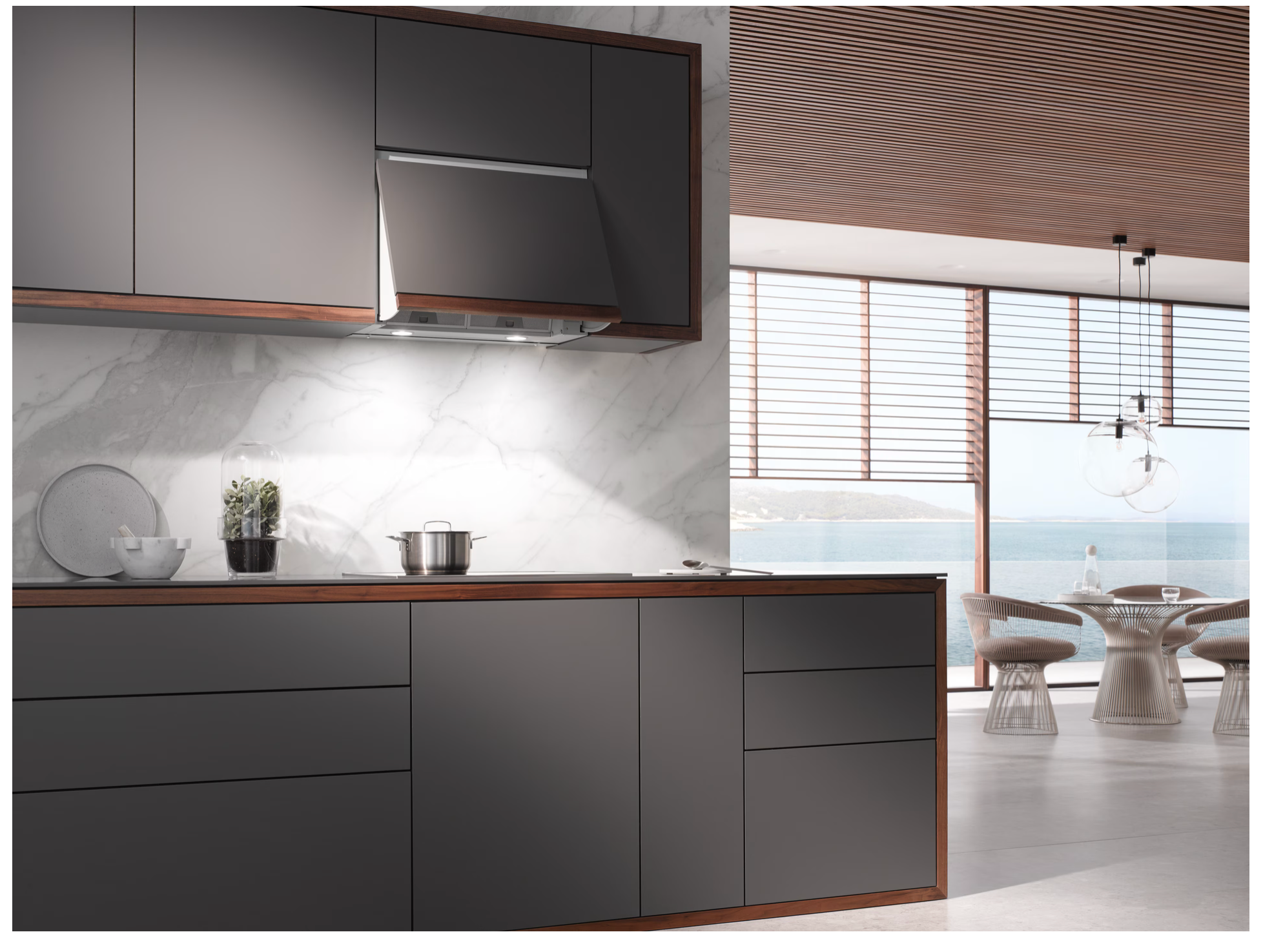 Miele Slot-in cooker hood Silver DAZ 1620 Stainless steel (PF)