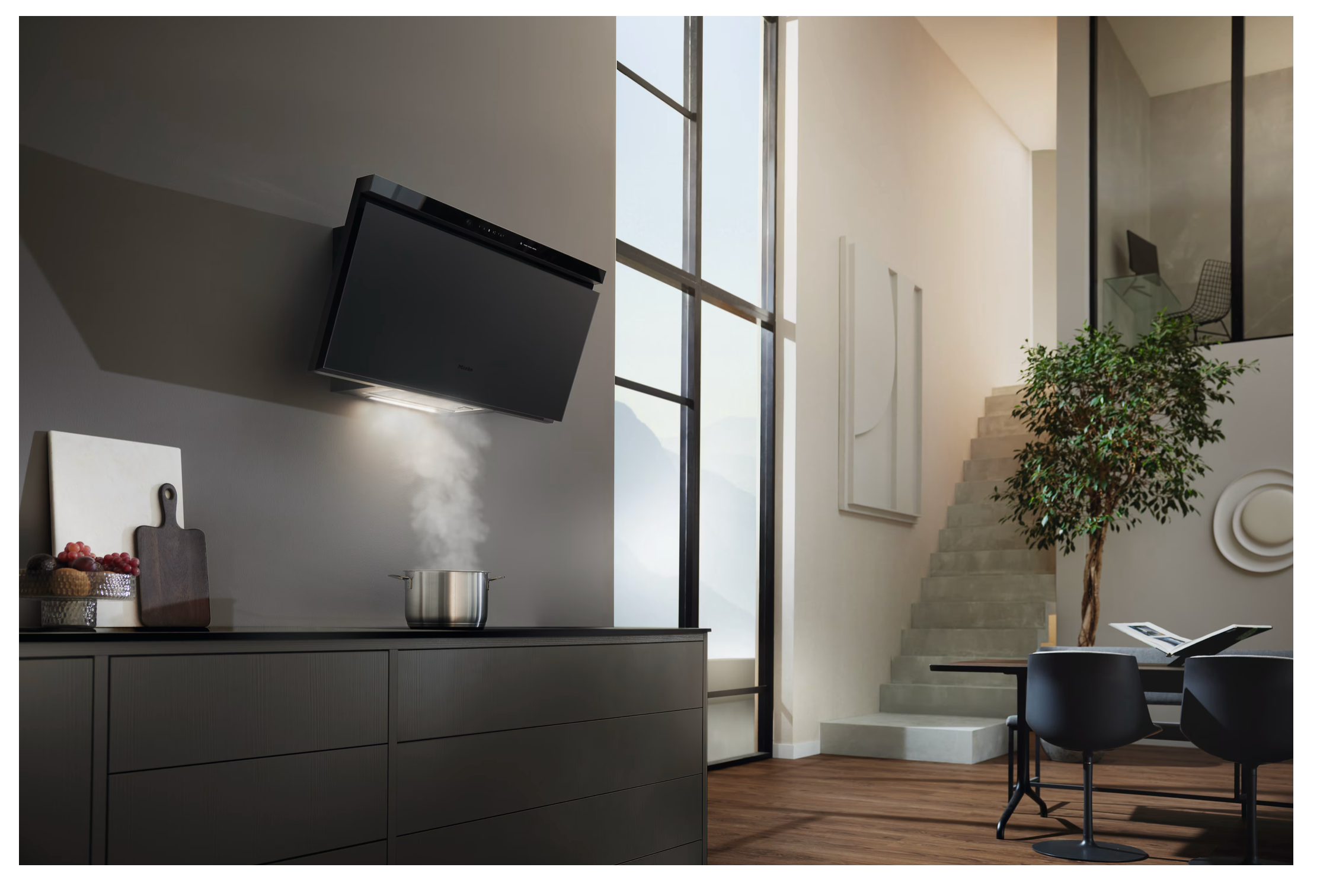 Wall mounted cooker hood Platinum DAH 4980 Sienna