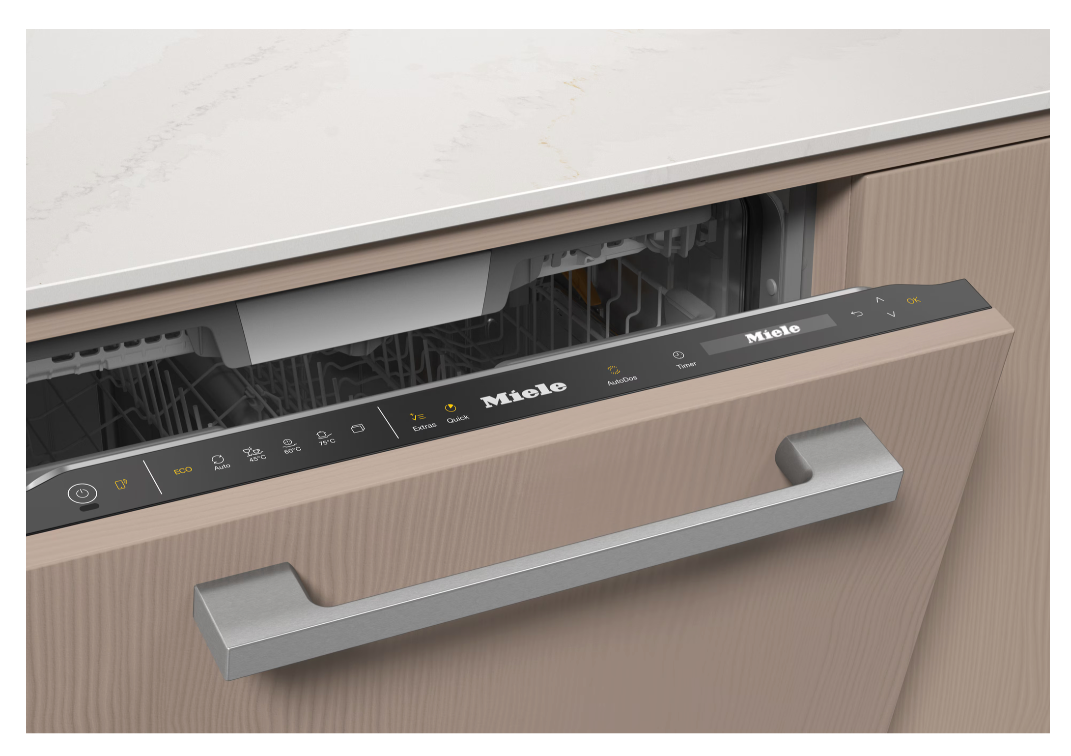 Miele Fully integrated dishwashers Platinum G 7650 SCVi AutoDos Obsidian Black