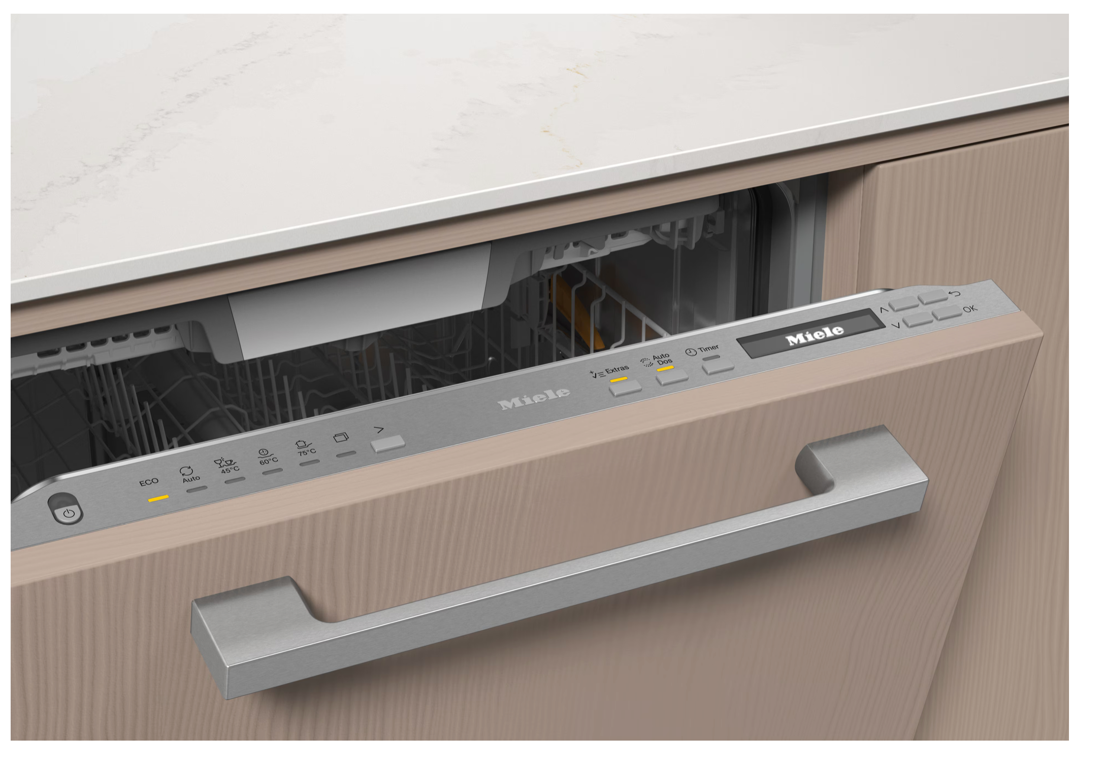 Miele Fully integrated dishwasher XXL Gold G 7085 SCVi XXL AutoDos Stainless Steel