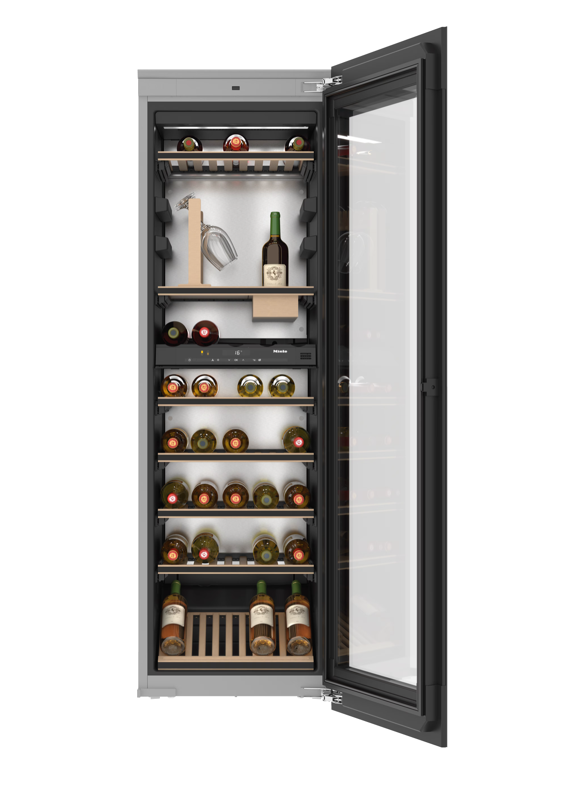 Built-in wine conditioning unit Diamond KWT 6722 iGS-1 Glass door