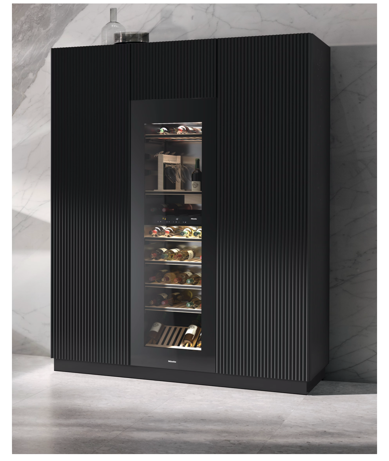 Built-in wine conditioning unit Diamond KWT 6722 iGS-1 Glass door