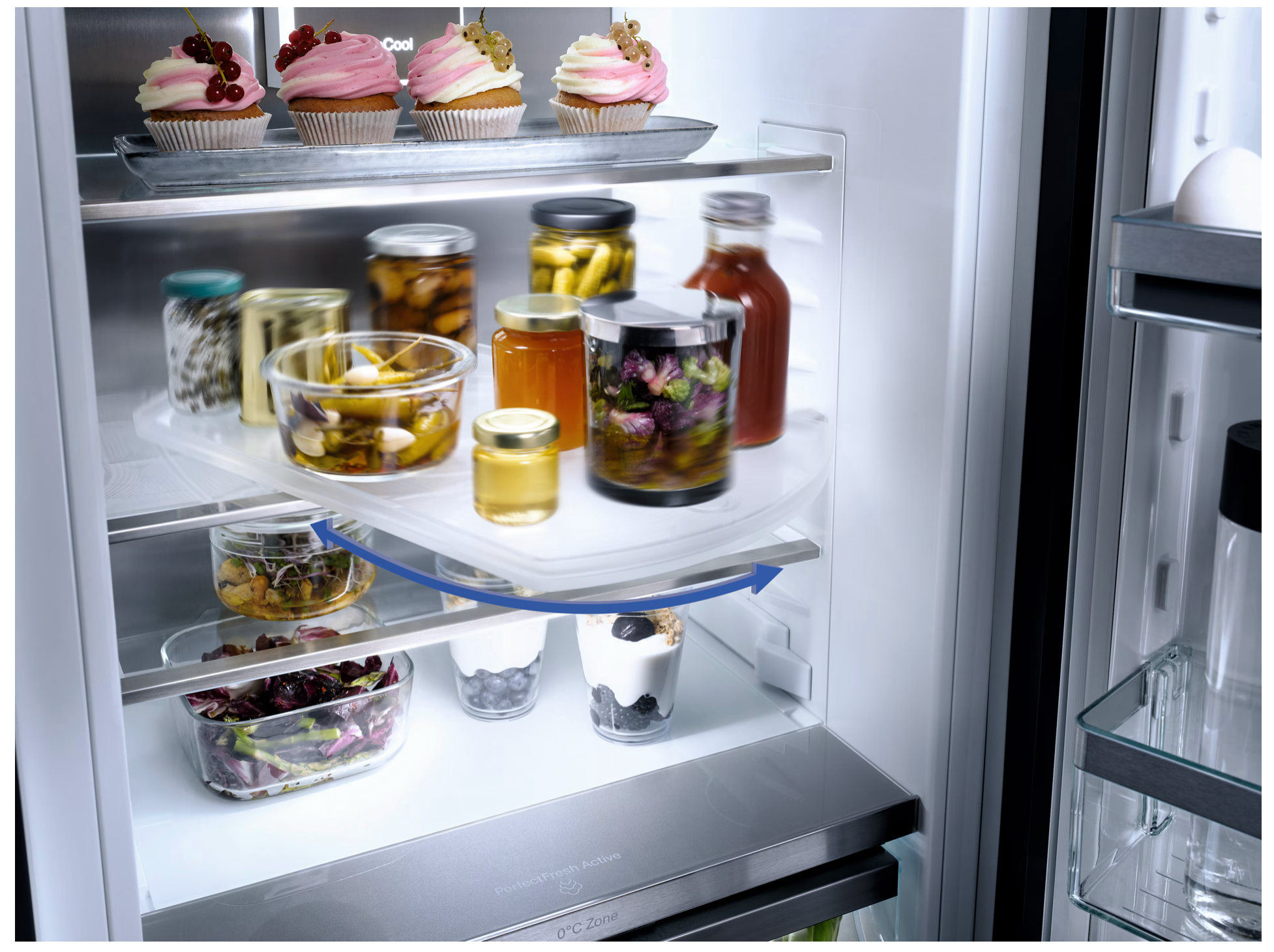 Miele Built-in fridge-freezer, 178 cm niche height Diamond KFN 7785 C